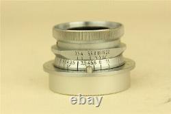 Leica Leitz Summaron 3.5cm 35mm f/3.5 L39 LTM Leica Screw Mount lens with FOOKH