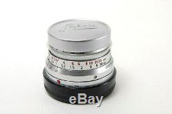 Leica Leitz Summaron M 35mm f2.8 M mount Excellent +++++