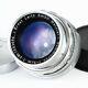Leica Leitz Summicron 5cm 50mm F2 Dual Range Dr M Mount Lens Ex+++