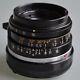 Leica Leitz Summicron M 12/35mm M Mount In Mint Condition Nr. 2775240 1976