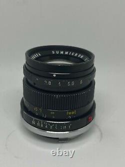 Leica Leitz Summicron-M 50mm f2 Type 3 lens Made in Germany M mount
