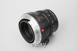 Leica Leitz Summicron-M 50mm f/2 Lens (11819) 4th Ver Canada, M Mount VM ZM