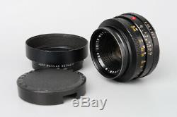 Leica Leitz Summicron-R 50mm f/2 F2 Lens by Ernst Leitz Wetzlar Fr Leica R Mount