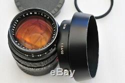 Leica Leitz Summilux M Mount 50mm f1.4 Black E43