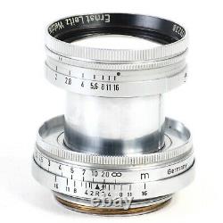 Leica Leitz Summitar 50mm f2 Collapsible L39 LTM Screw Mount Lens #9238 EX++