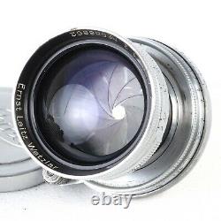 Leica Leitz Summitar 50mm f/2 Early (f/12.5) L39 LTM Screw Mount Lens EX++