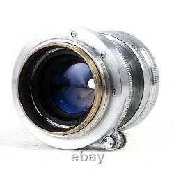 Leica Leitz Summitar 50mm f/2 Early (f/12.5) L39 LTM Screw Mount Lens EX++