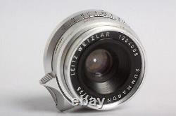 Leica Leitz Wetzlar M39 Summaron M 2.8/35 SCREW MOUNT Germany Lens