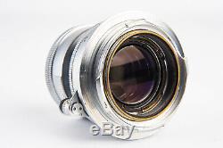 Leica Leitz Wetzlar Summicron 5cm 50mm f/2 Lens for M Mount with Cap V17