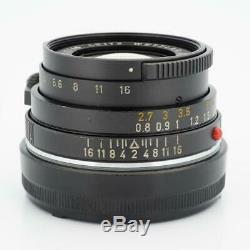 Leica Leitz Wetzlar Summicron-C 40mm F/2 M-Mount Lens