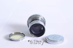 Leica Lens Ernst Leitz Wetzlar Summitar 50mm f/2 screw mount, working perfectly
