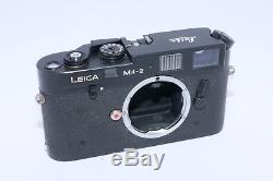 Leica M4-2 black chrome camera. Leica M-mount lenses. Box. Youxin Ye CLA'd