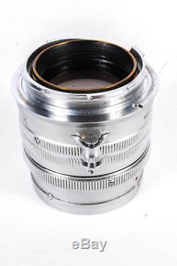 Leica M Mount 50mm (5CM) F/1.5 Summarit Chrome Wetzlar Lens 41