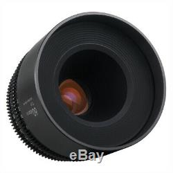 Leica Macro-Elmarit R 60mm T2.8 Lens Modified To PL Mount Arriflex Movie Camera