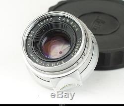 Leica SM Summicron 2/35 mm 8 Element Canada LTM Mount Lens