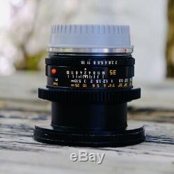 Leica SUMMICRON-R 35mm f/2 MF Lens CANON EF MOUNT Cine-Mod Conversion