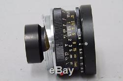 Leica SUPER-ANGULON 21mm f/3.4 M mount Manual Focus Lens