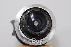 Leica SUPER-ANGULON 21mm f/3.4 M mount Manual Focus Lens