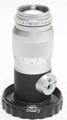 Leica Screw Mount Elmar 4/135mm lens clean glass