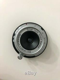 Leica Summaron 2,8cm f5,6 28mm screw mount m39 with M adaptor