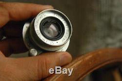 Leica Summaron 35mm F/3.5 F3.5 M39 Screw Mount Lens with M Mount Adapter