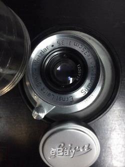 Leica Summaron 3.5cm 35mm F3.5 E39 Screw Mount LTM L39 Lens Ft Scale