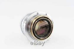 Leica Summicron 2 5 cm 50 50mm YELLOW COATING M39 mount Leitz RARE 84984