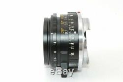 Leica Summicron 35mm F2 Canada ver 2 Lens For Leica M Mount Very Good! 19107081