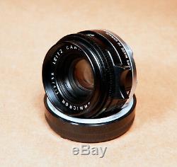 Leica Summicron 35mm f/2 V3 M-Mount Wide-Angle Version 3 Canada Lens CLEAN