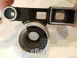 Leica Summicron 35mm f/2 with goggles, M-mount 8 element lens. US based, CLA'd