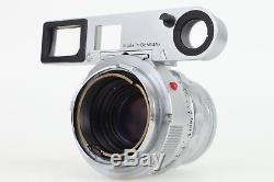 Leica Summicron 50mm 5cm F2 Dual Range DR M Mount Lens w Goggles MINT