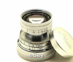 Leica Summicron 50mm F2 5cm M Mount Lens