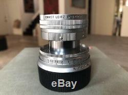 Leica Summicron 50mm F2 collapsible M Mount Serviced In 2017
