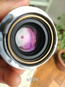Leica Summicron 50mm F/2.0 Lens M-mount V3 (11817)