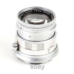 Leica Summicron 5cm 50mm f2 Rigid M Mount Lens Please Read Description