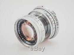 Leica Summicron 5cm 50mm f/2 Collapsible M-Mount lens
