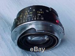 Leica Summicron-C 40mm f/2 M mount Rangefinder lens for CL Camera-Leitz Germany