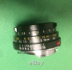 Leica Summicron-C 40mm f/2 M mount rangefinder lens for CL Leitz Germany