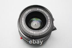 Leica Summicron-M 28mm f/2 ASPH. E46 Lens, Black 11604, For M Mount, 6 Bit