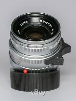 Leica Summicron-M 50mm f2 version 5 Silver Made in Germany Leica M Mount
