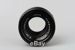 Leica Summicron-M 50mm f/2 F2 E39 Lens (11826), For M Mount Rangefinder Camera