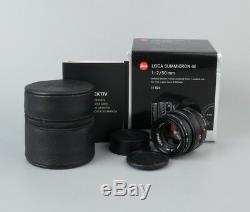 Leica Summicron-M 50mm f/2 F2 E39 Lens, For Leica M Mount Rangefinder Camera