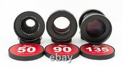 Leica Summicron-R 1977ish 24/28/35/50/90/135 6 lens Set EF mount cinevised