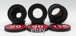 Leica Summicron-R 1980ish 24/28/35/50/90/135 6 lens Set EF mount cinevised