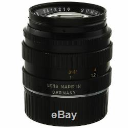 Leica Summilux 50mm 1.4 II Lens M Mount 03/2019 CLA