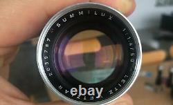 Leica Summilux 50mm 1.4 Leitz Wetzlar M mount Lens
