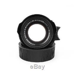 Leica Summilux-M 35mm F1.4 Black Pre ASPH M mount #319. EXC+