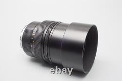 Leica Summilux-M 75mm f/1.4 E60 Lens Ver II Black 11815, M Mount, Canada Yr. 1990