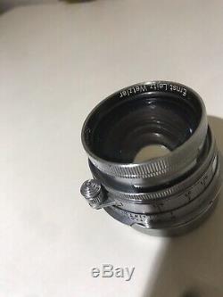 Leica Summitar 50mm F2 Callapsible Screw Mount