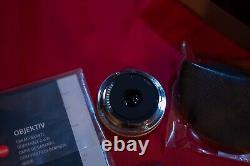 Leica Tl 18mm F/2.8 Prime Lens Silver Boxed Excellent